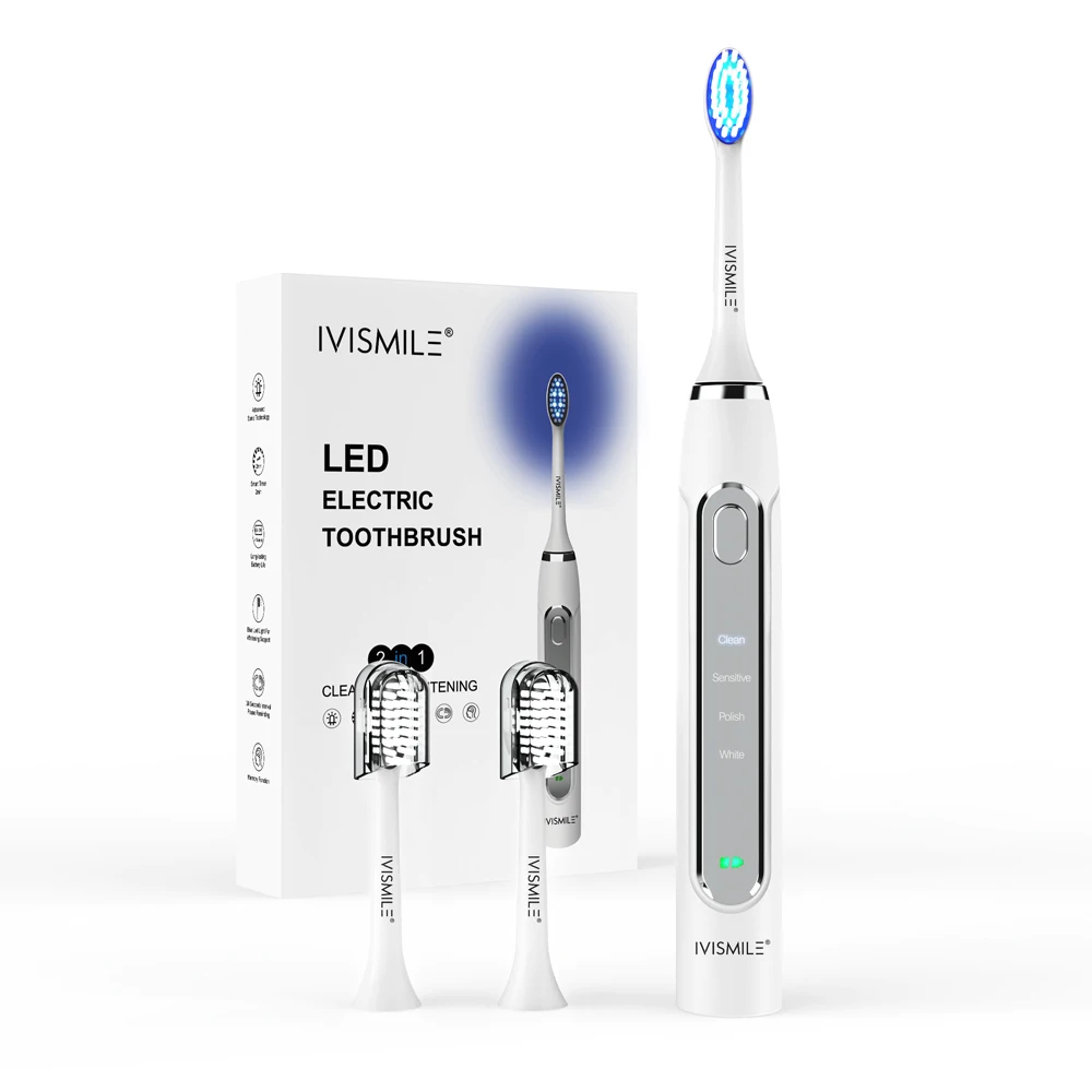 IPX7 OEM Rechargeable Sonic Electric Toothbrush 30 Days Battery Life Rechargeable Electric Sonic Toothbrush