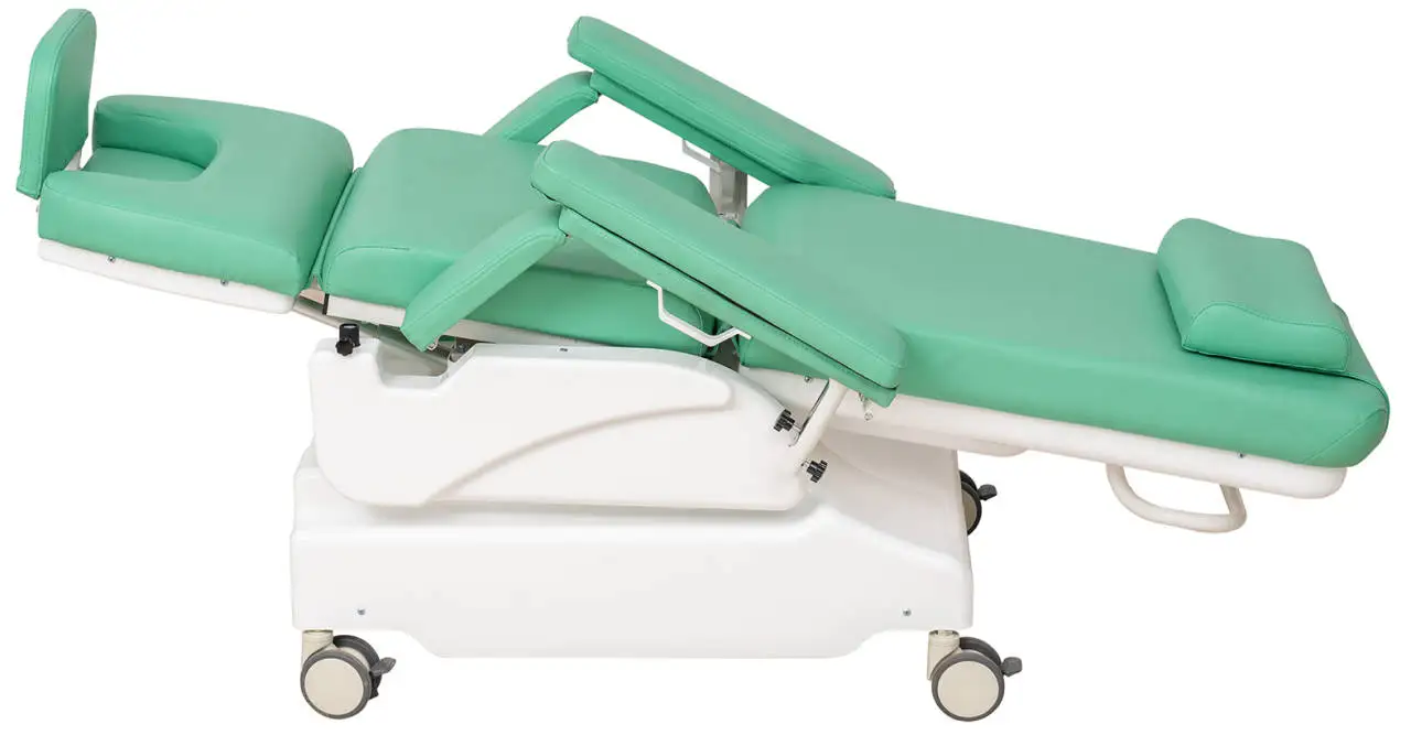 YFY-D06  Hospital Equipment Adjustable Electric CPR Patient Blood Transfusion Dialysis Chair
