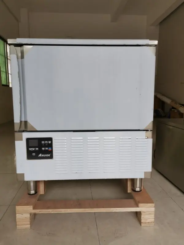 Free shipping to door 5 trays gelato ice cream blast freezer