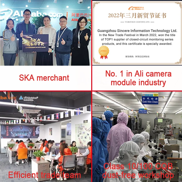 China Leader Optical camera manufacturers 0.2M - 22M Pixel HD cell phone cmos camera module