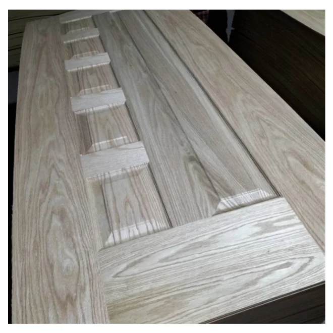 CONSMOS 3mm natural veneered HDF moulded door skin 2150mm length