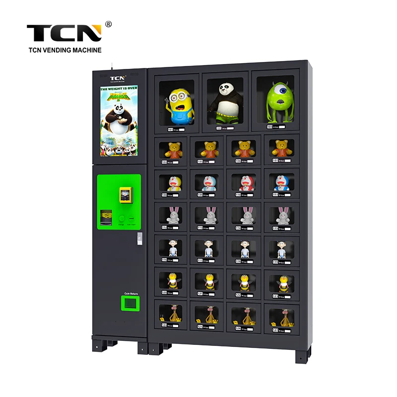 TCN Smart Automatic Snacks and Drinks Intelligent Vending Machine Locker Cabinet with Touch Screen