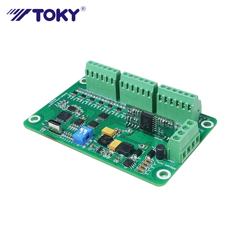 High Quality Multifunction Data Analog Input RS485 Communication Temperature Acquisition Module