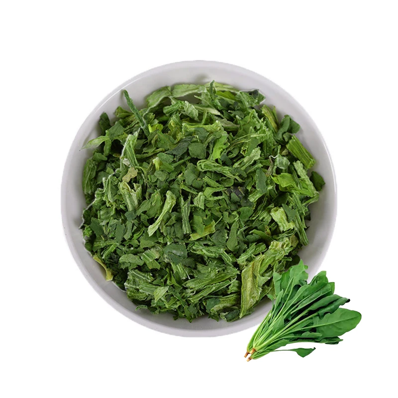 Wholesale Price Bulk Vegetables Freeze Dried Spinach Flakes for Soups
