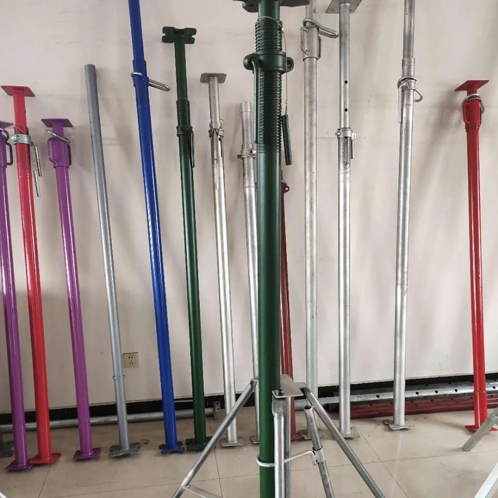 NANXIANG STEEL adjustable galvanized steel prop tripod for construction price scaffolding-steel-props