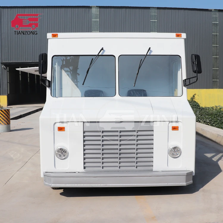 TIANZONG V58 Mobile Food Truck ice cream large Food Trailer best model food cart