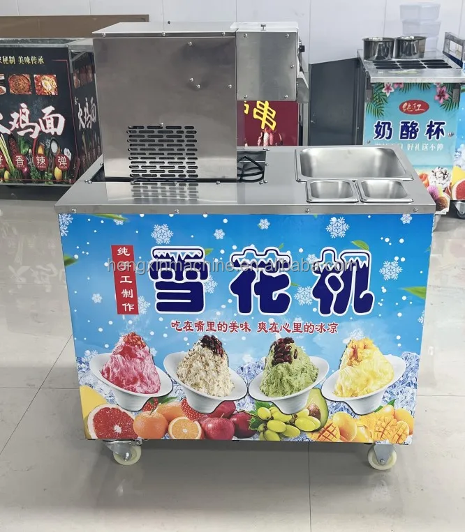 Hot sell Snow Flake Ice Bingsu Machine Summer Snack Milk Snow Ice Shaving Machine Bingsu Snow Ice Machine