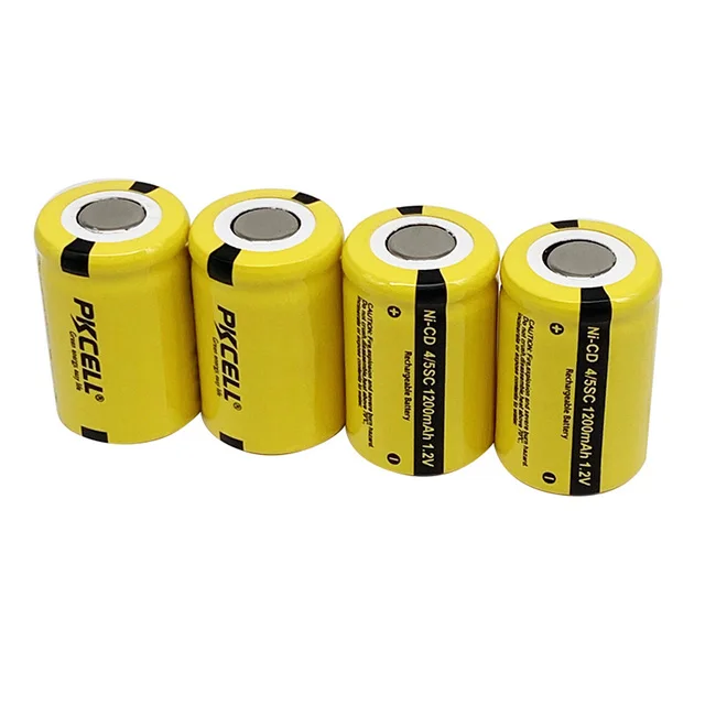 Высококачественный перезаряжаемый Ni-CD 4/5 SC 1200 mAh 1 2 V для электроинструментов