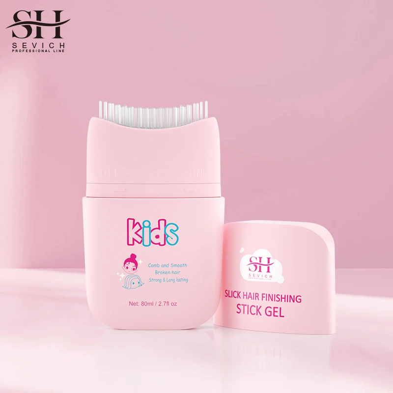 Customized for Child Black Hair Dye Customized Small And Cute Non Greasy Smooth Styling Hair Wax Gel With Comb