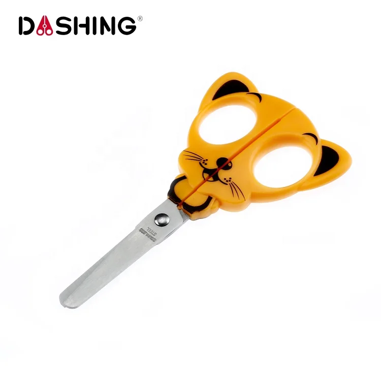 Mouse Shaped Stainless Steel Kids Utility Scissors
