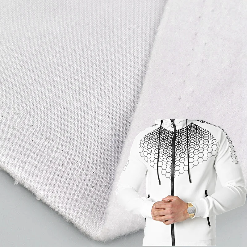 Nba Basketball One Side Brushed Warm Tracksuits Sweatsuit Jersey Polyester Sport Wears Fabric for Activewear Sportswear Uniform