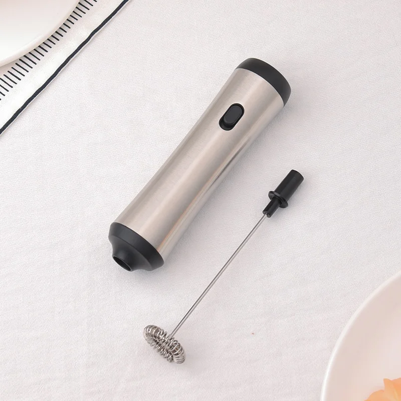 Online Shop Kitchen Gadgets 2021 Home Supplies 304 Stainless Steel Portable Mini Coffee Foamer Beater Milk Frother