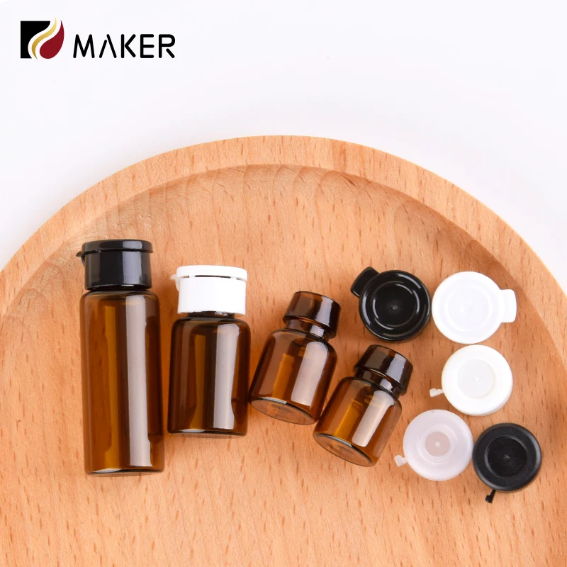 1ml 2ml 3ml 5ml Cosmetic Pharmaceutical Freeze Dried Powder Penicillin Injection Packaging Glass Vials Bottle with Tear off Cap