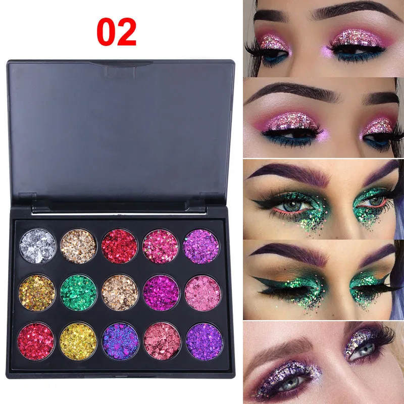 Wholesale Glitter Eyeshadows Women Vegan Maquillage Diy Highly Pigmented Palette For Women Eye Shadow Eyeshadow Palette