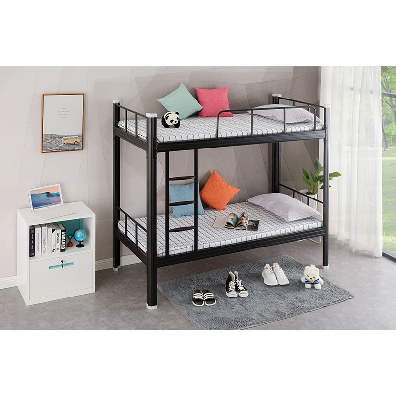 high quality material metal double bunk beds for adults