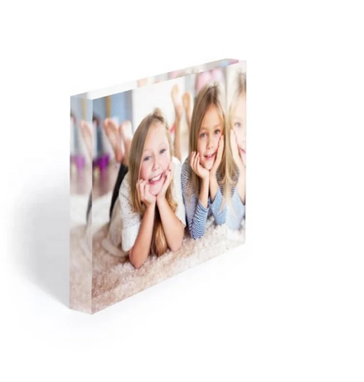 Идеально подходит для семейного фото или для фирменного бренда акрилового стеклянного стола