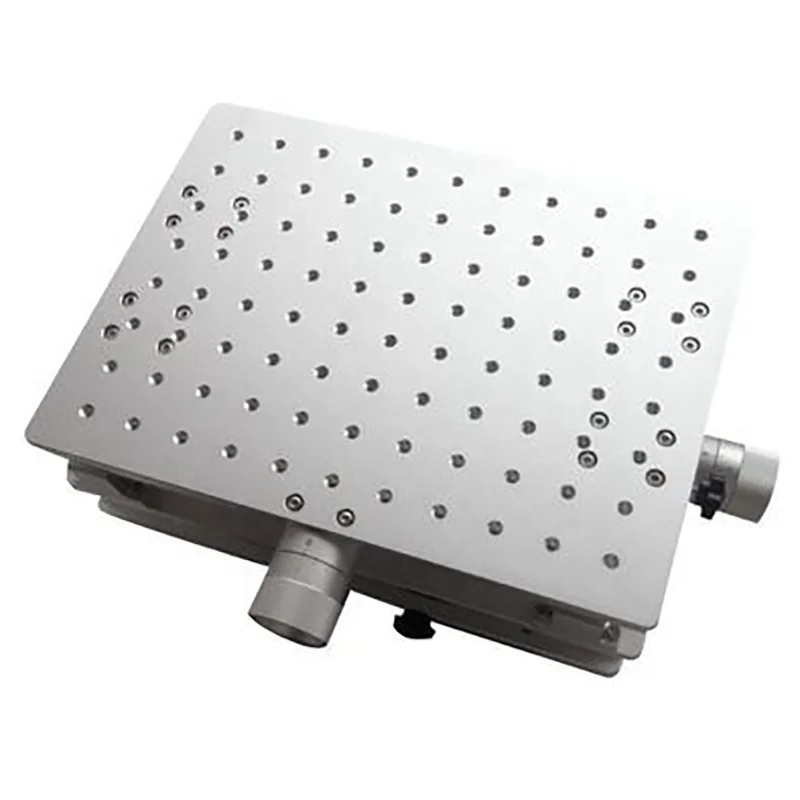 2D workbench xy displacement table manual translation table translation workbench XY workbench X150Y90 For Laser marking machine