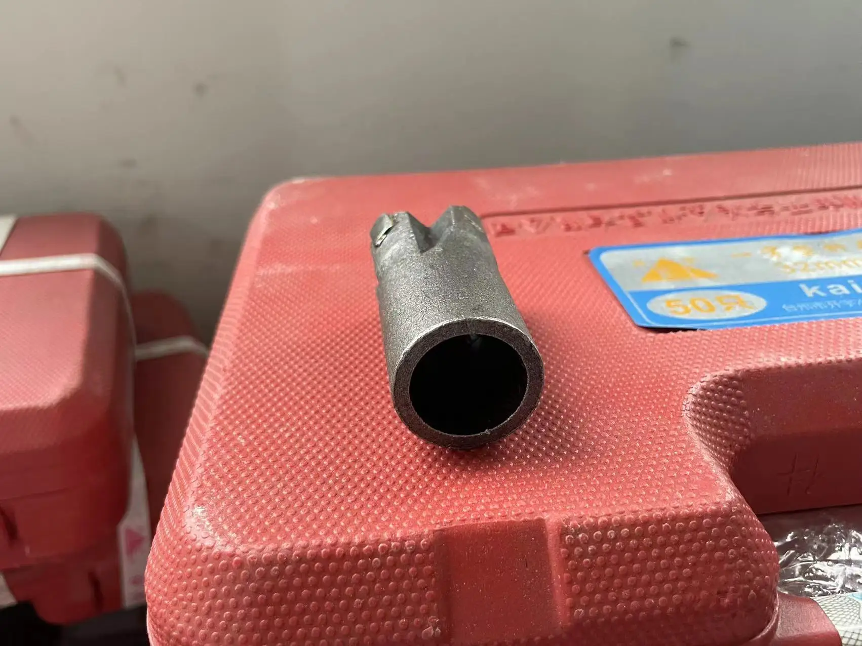 50mm 7 Degree Cross Tapered Drill Bit with Tungsten Carbide