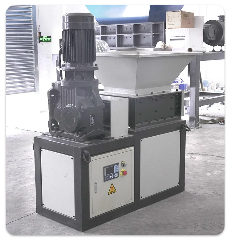 Rubber Metal Plastic Glass Paper Wood Shredder Crumb Machine For Sale