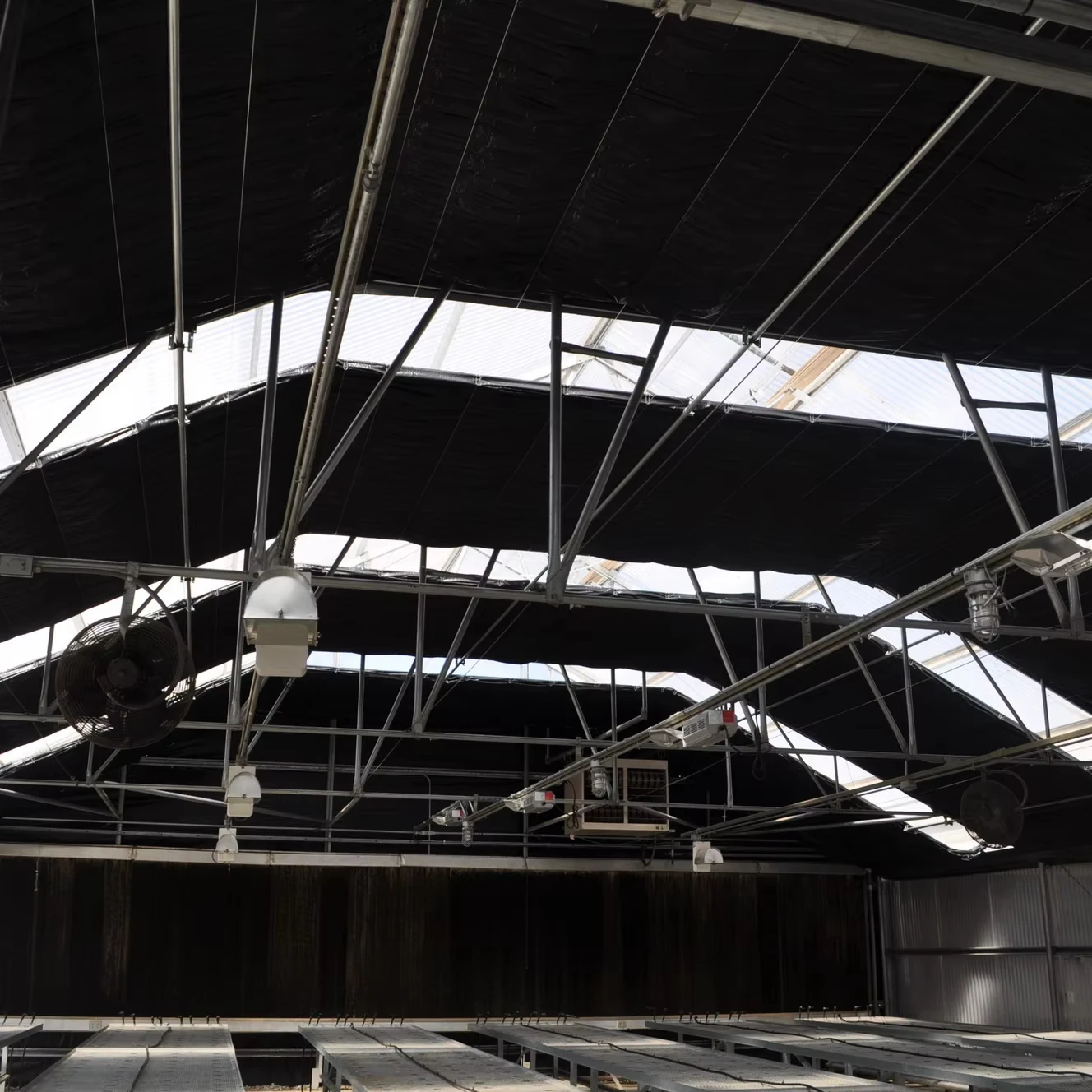 CHOYUEH  The high-efficiency, energy-saving Gothic multi-span shading greenhouse  provides  environment for crop growth