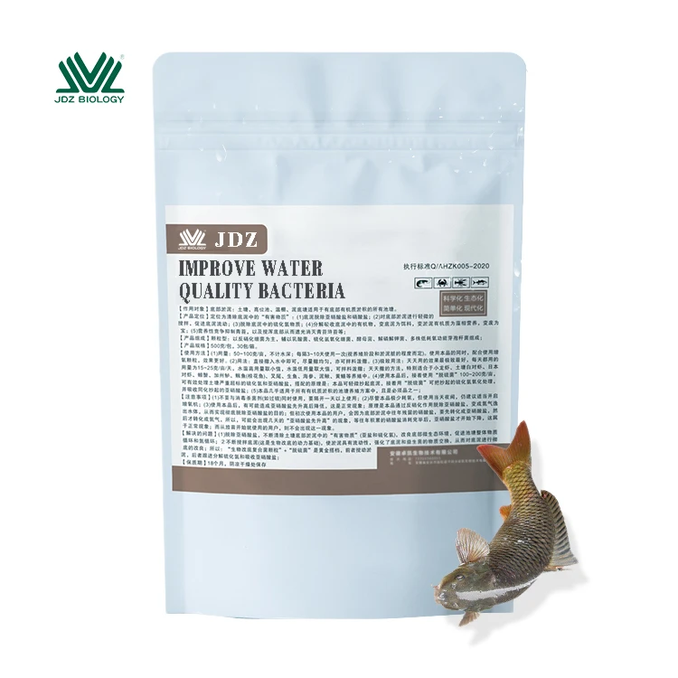 JDZ Probiotics in Aquaculture Support health performance and growth of aquatic species