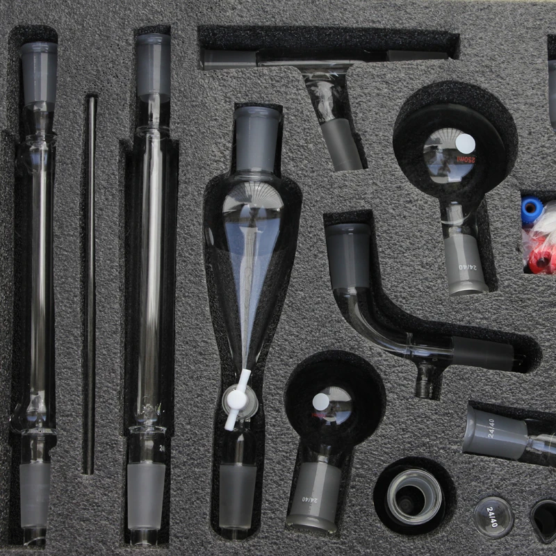 Lab Glass Organic Chemistry set normal quality, Lab Glassware Kit