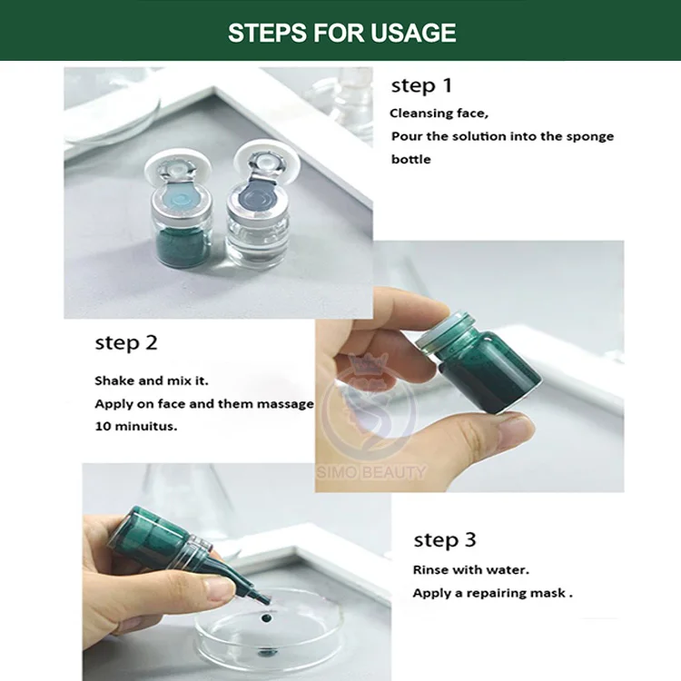 Rejuvenation after care skin brightening microneedle bio microneedling sponge salon with great price