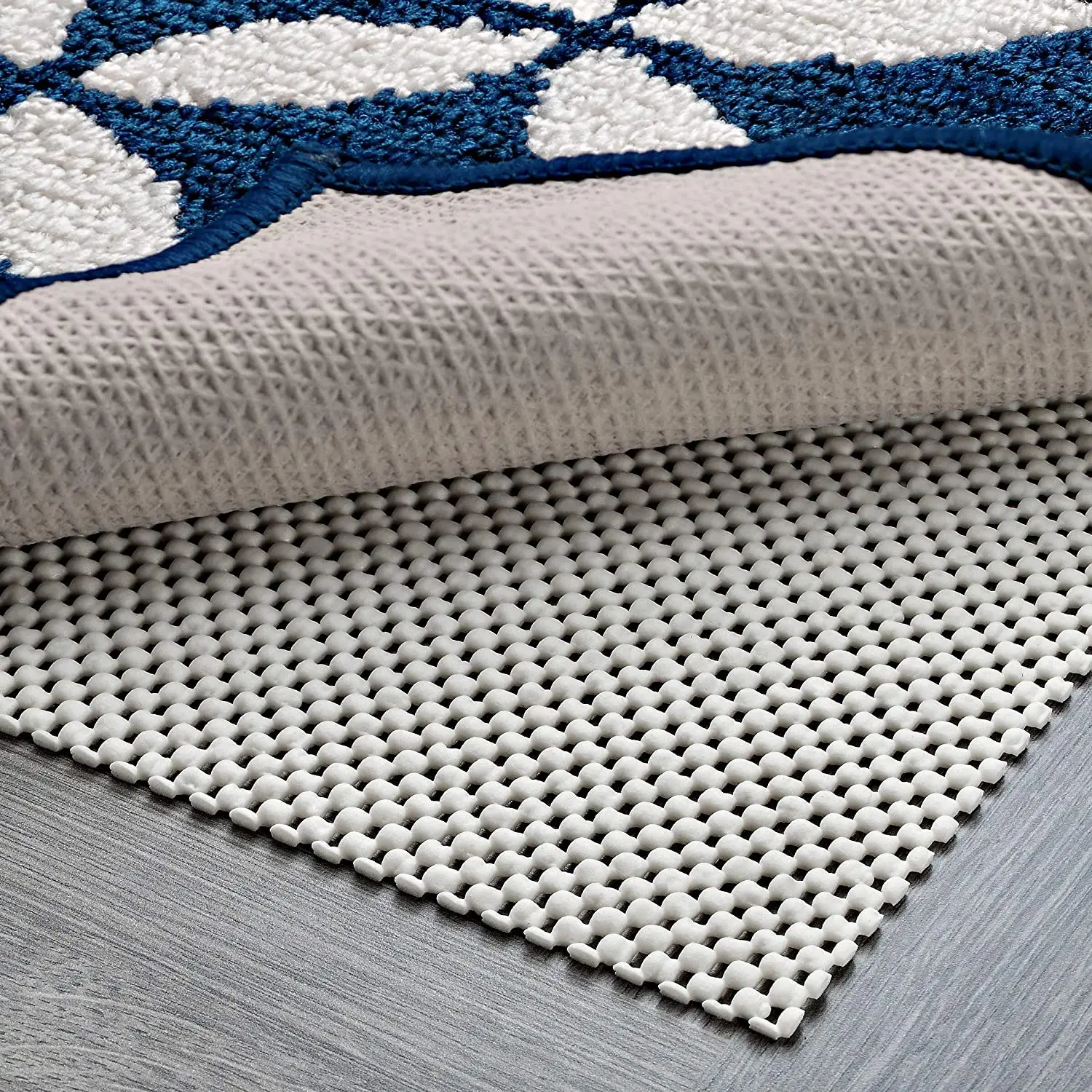 High Quality Provides Protection and Cushion PVC Non Slip Area Rug Pad Gripper Mat