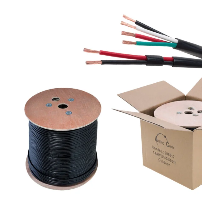 Audio Cable 2 Core 1.5MM 2.5MM Red Black Cables Copper CCA OFC Speaker Cable Wire