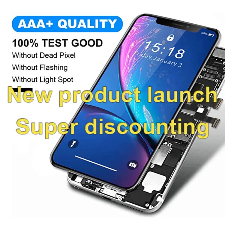 Shenzhen Lcd Manufacturer Hot Phone Spare Parts Cell Touch Screen Replacement for iphone XR X