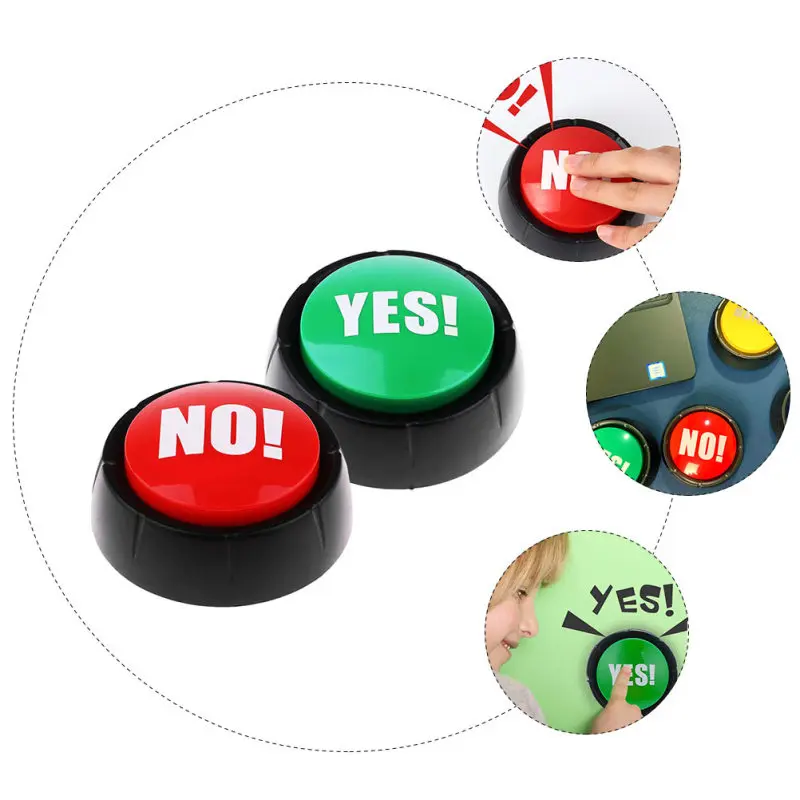 Hot Selling Programmable Module Round Game Buzzer Board Laughing Animal Sound Button