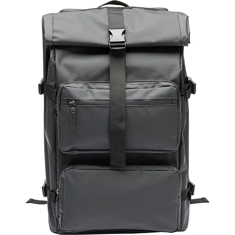 Custom Waterproof Large Capacity Travel Outdoor Durable Luxury Unisex School Backpack Rolltop Backpack for computer men women