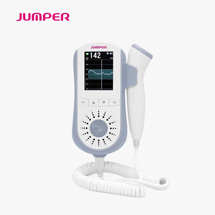 Jumper medical pocket fetal doppler for home use and clinical use