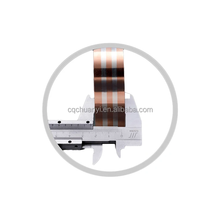 Плакированная металлическая лента AgCuNi из сплава CuNi для центрального двигателя, отличное сопротивление дуговой абляции