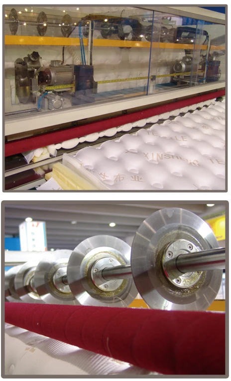 Машина для резки панелей матрасов и границ