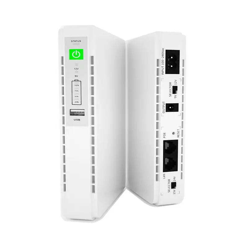 Блок питания APO431 Mini UPS, 100 в/240 В переменного тока, 2200 мАч, 9 В, 12 В, 15 В, 24 В постоянного тока, блок питания UPS для Wi-Fi маршрутизатора, веб-камеры видеонаблюдения