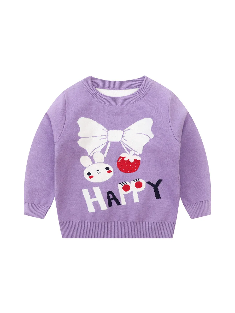 New Design Boutique Baby Kid Clothes Long Sleeves Solid Cotton Fabric Lovely Baby Girl t shirt
