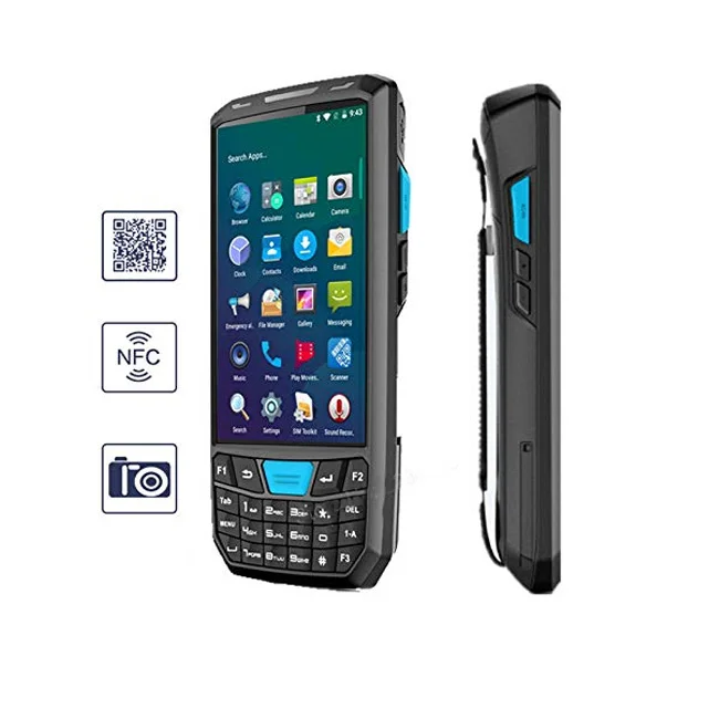 Portable data collector wireless 4g rugged android 9.0 qr code scanner pda for Retail Industry