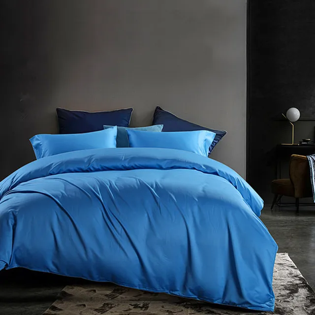 Cotton and Bamboo Viscose Sheet Bedding Set Eco-Friendly Tencel Sheets for Comfort and Sustainability