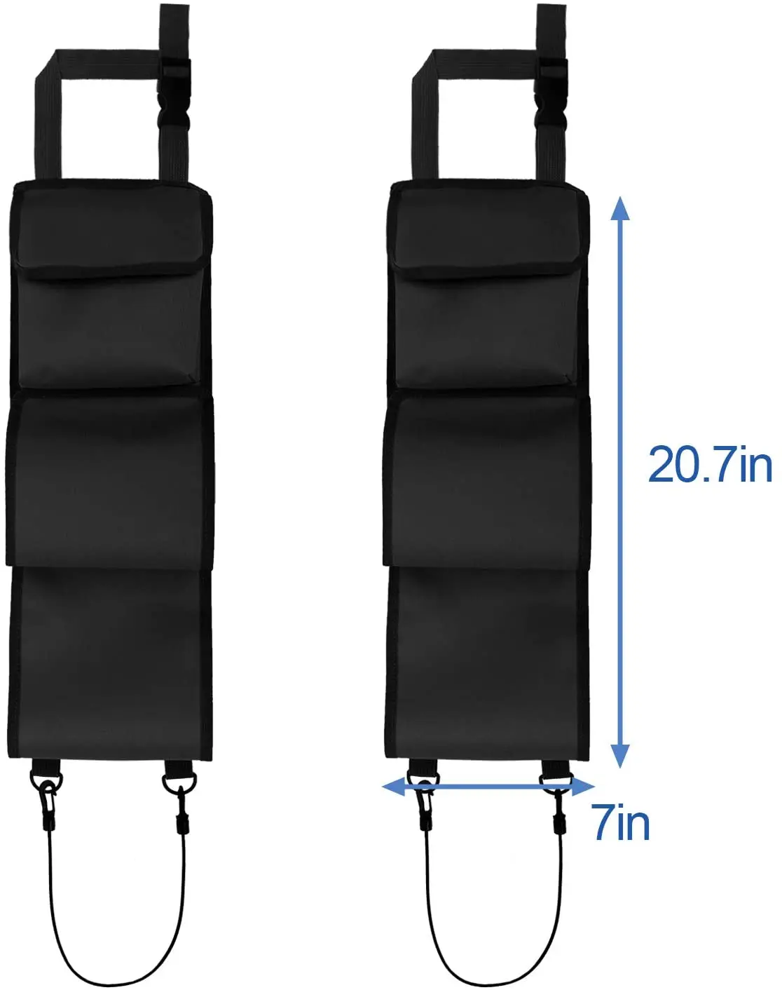 MAGORUI Seat Back Rack,  Bag, Camo Front Seat  Organizer Holder