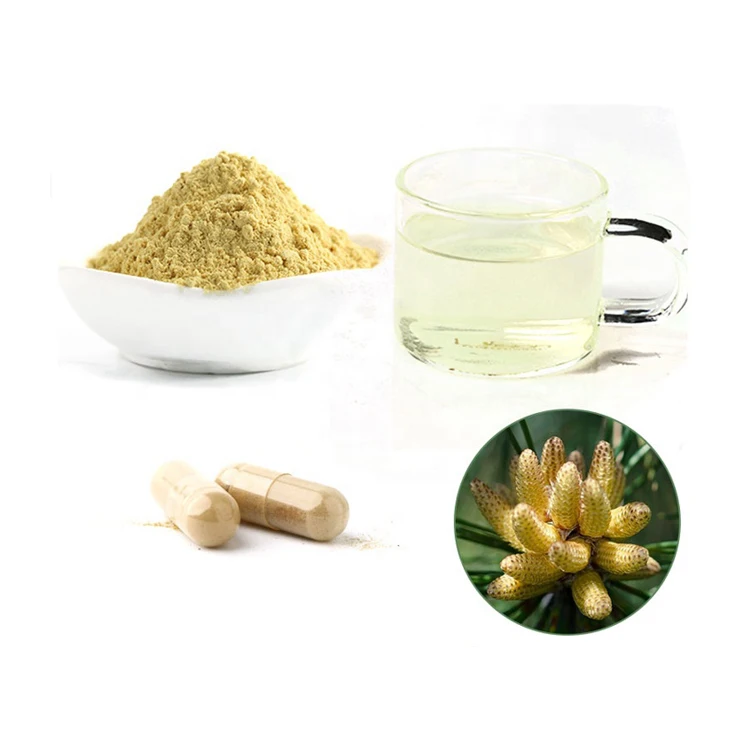 Hot Sale High Quality Organic 99% Pine Pollen Cell Broken Wholesale Pine Pollen