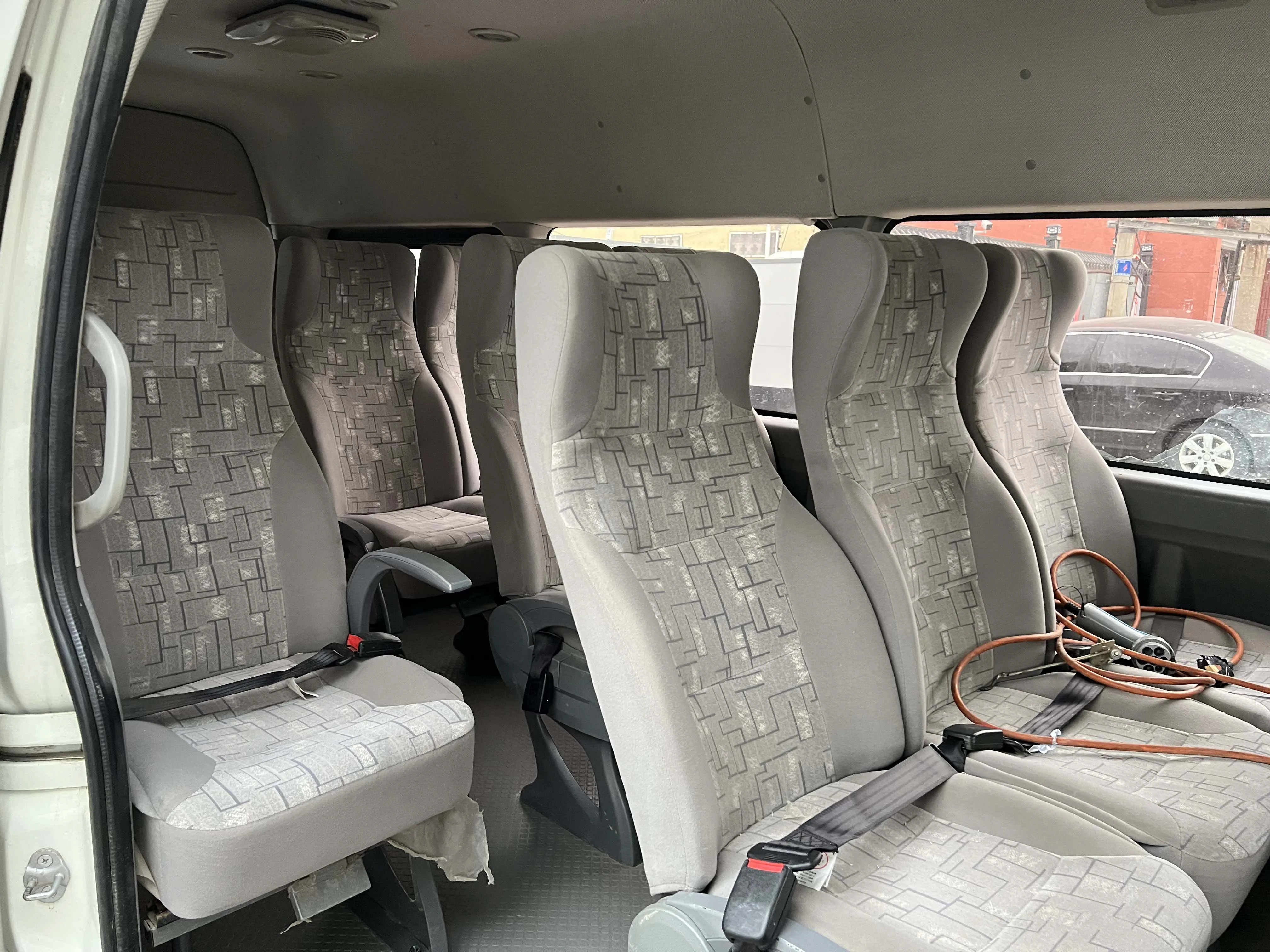 Second Hand Kinglong Electric Mini Bus Passenger Hiace 15 Seats Cheap Price Short Trip Buses