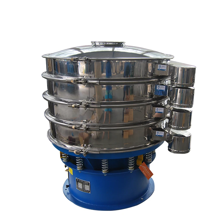 Cheap fine powder sifting round vibrating screen rotary sieve machine for spirulina algae separating