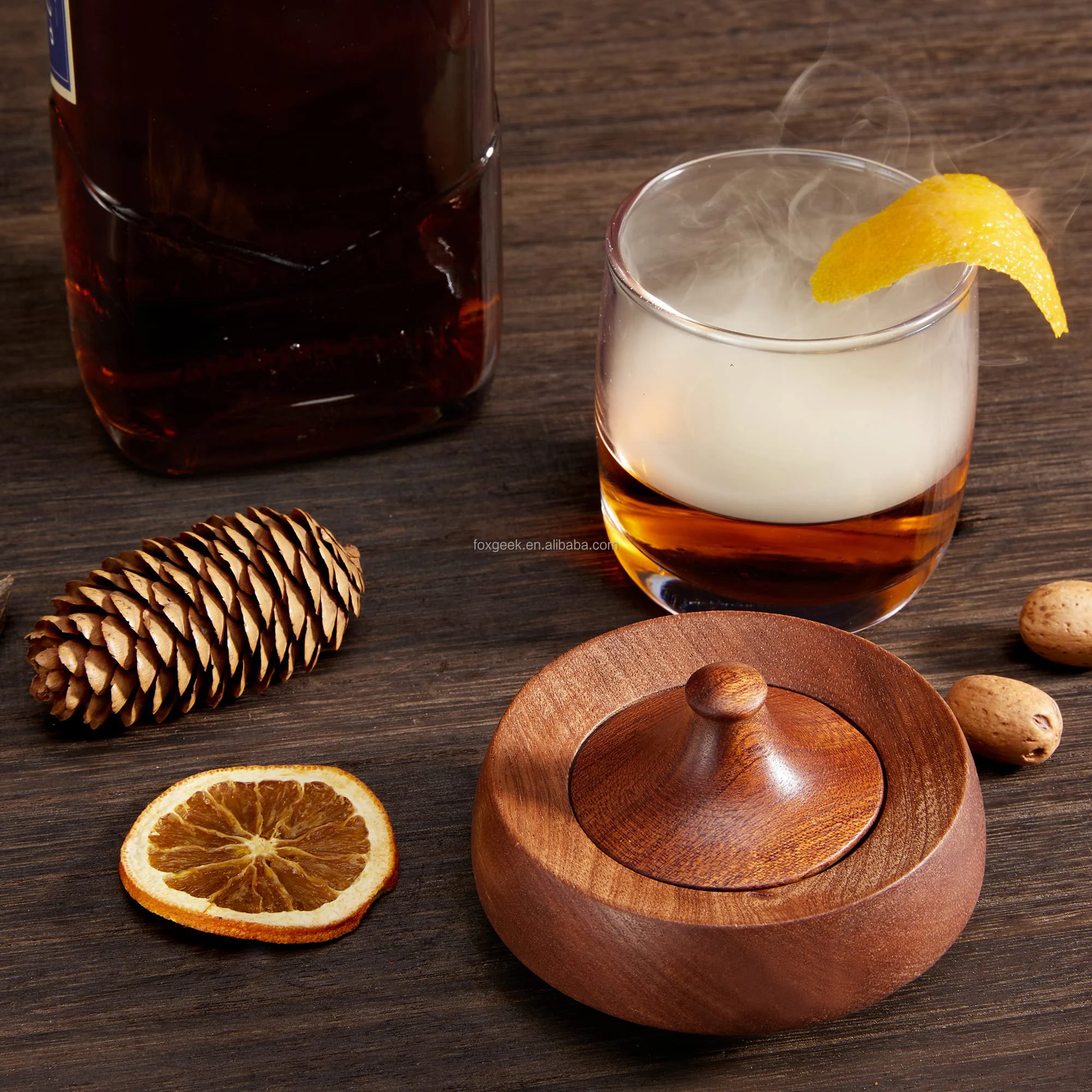 Набор для приготовления коктейлей Bartending с фонариком новые модели 2023 года не очаровательный дизайн безопасный детей фонарик замком деревянная