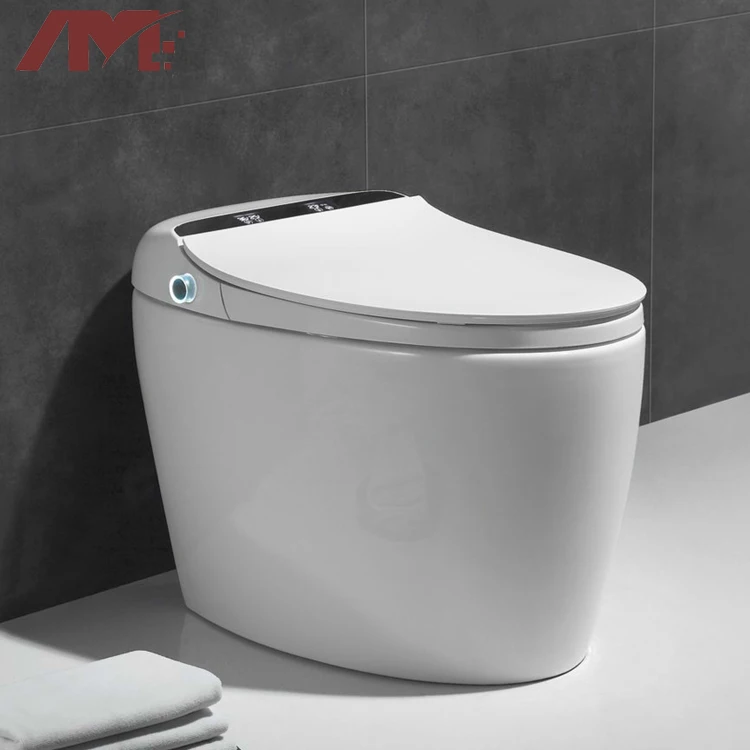 Автоматический керамический туалет дешевый Умный Унитаз для ванной комнаты