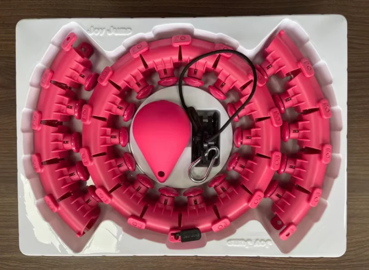 Low price sport waist Training Hula hoops fitness weighted hula  hoops with abs ball for adult and child