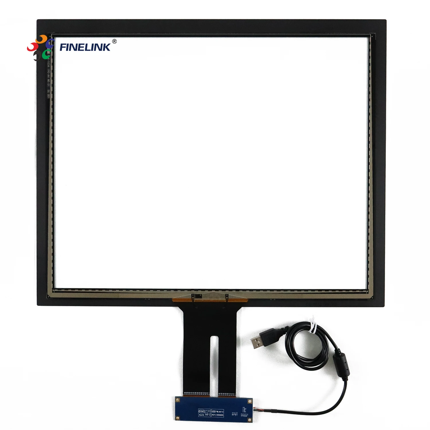 FINELINK Brand 10K Month Capacity 19 Inch G+G EETI/ILITEK Capacitive Touch Panel for  Equipment Control  AIO