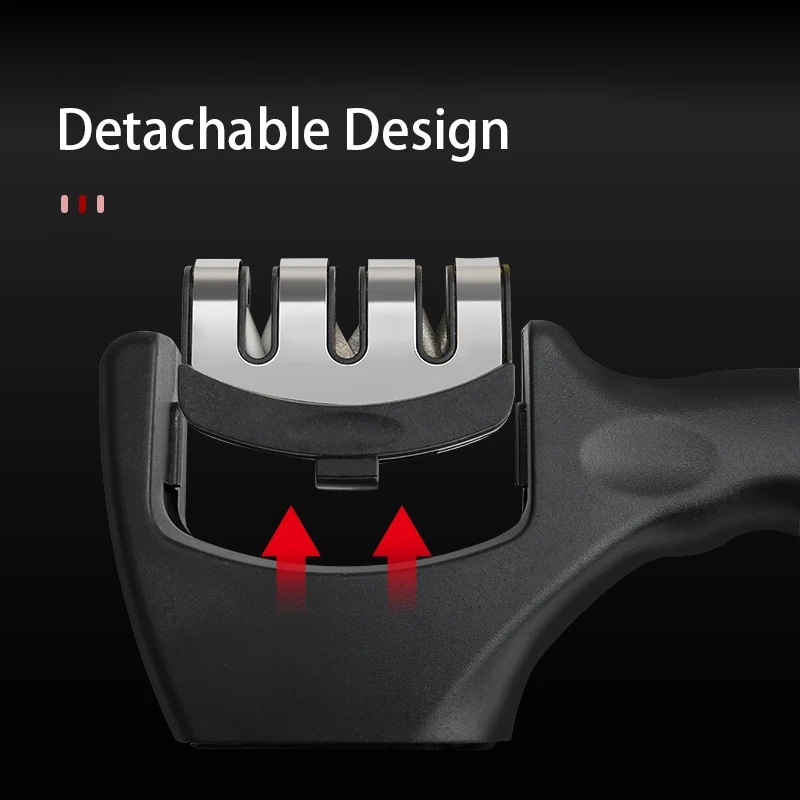 Kitchen Knife Sharpener 3 Stage Knife Sharpening Tool Sharpens Kitchen Accessories