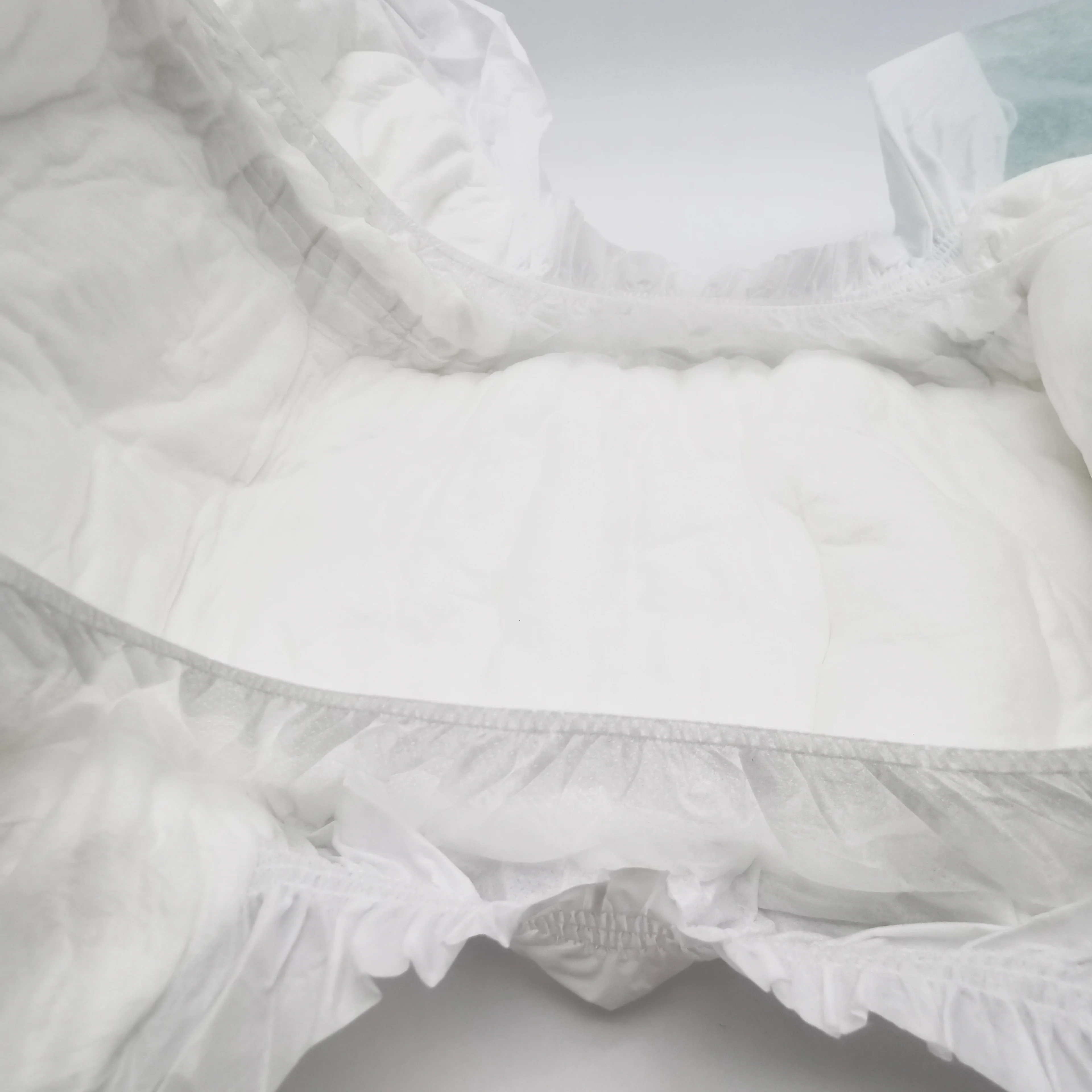 Wholesale Organic Cotton Biodegradable Disposable Taped Adult Diapers for Sale Pants from China