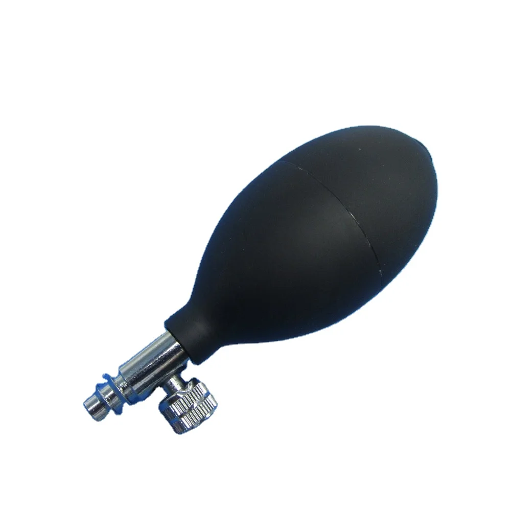 Medical Sphygmomanometer Tonometer Ball Blood Pressure Cervical Tractor Accessory Rubber Air Inflation Balloon Bulb Pump Valve